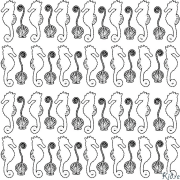 hippocampus Саҳифаҳои Рангкунии Чопшаванда